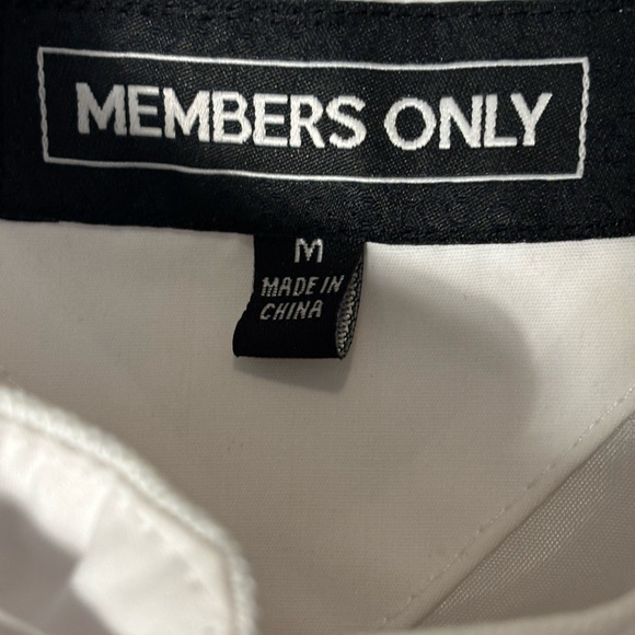 MEDIUM Members Only Racer Jacket - Picture 3 of 8